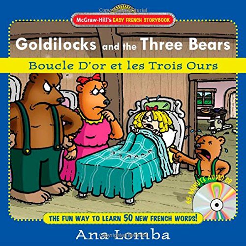 Goldilocks and the Three Bears French & English Cover