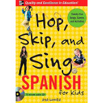 Hop, Skip, and Sing Spanish for Kids CD Cover