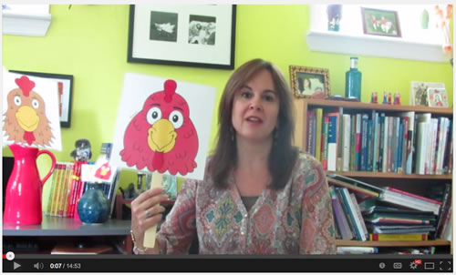 Storybook App: The Little Red Hen (Spanish & English) Tour